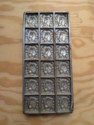 Vintage schokoladenform anton - vintage,