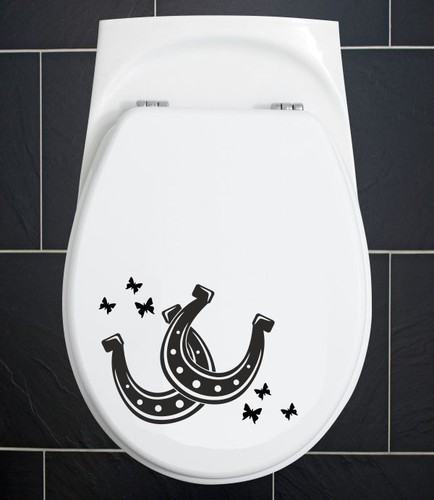 Deckel aufkleber klo - wc,